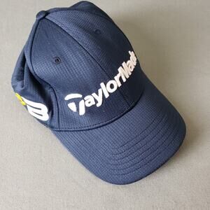 TAYLORMADE tmax gear Hat OSFM Navy Blue Golf‎ Hat 100% Polyester